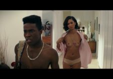 Chanel Iman Sexy Topless In Undies