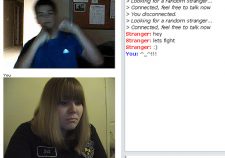 Chatroulette Flashing