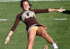 Cheerleader Oops Nude