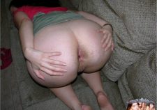 College Amateur Girl Asshole Spread