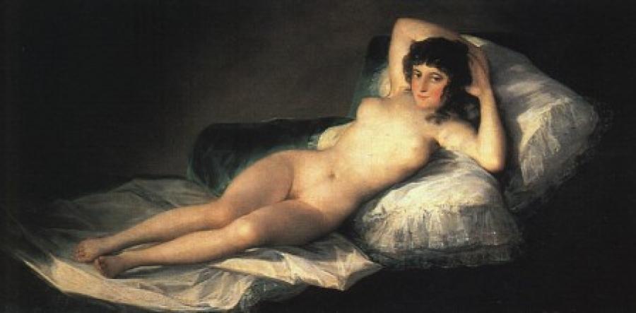 Desnuda Maja La Francisco Goya