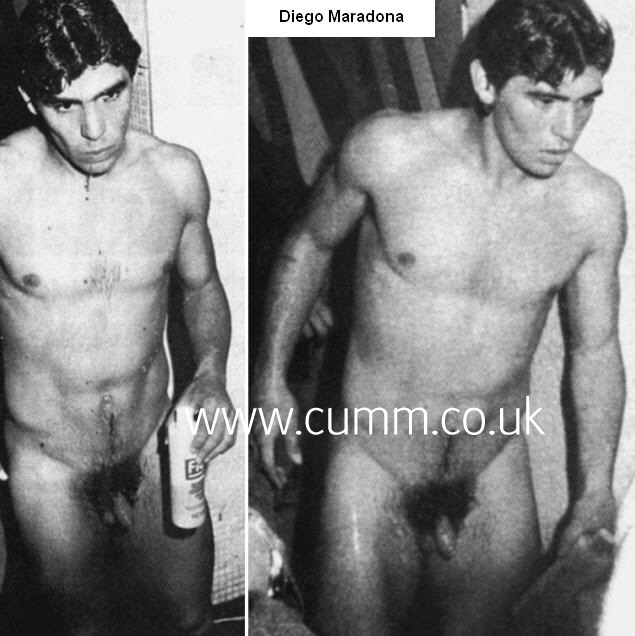 Diego Maradona Nude