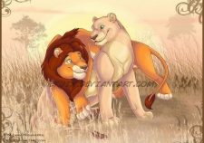 Disney Lion King Simba And Nala