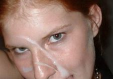 Embarrassed Blonde Teen