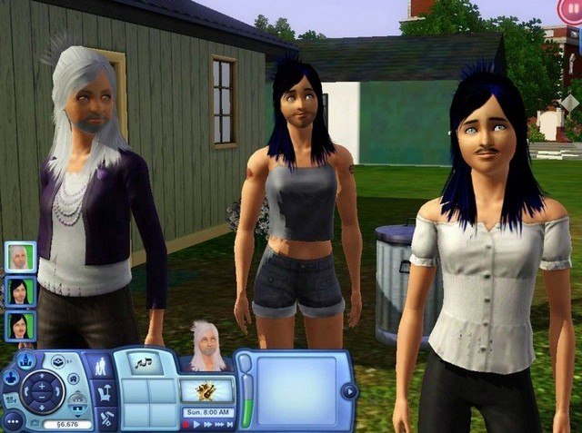 Facial Hair Sims 3 Mods