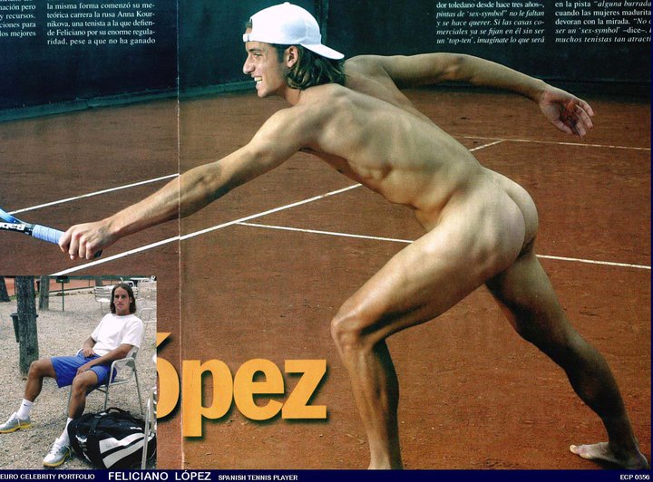 Feliciano Lopez Nude