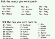 Find Your Porn Name