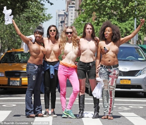 Free Topless The Campaign Nipple