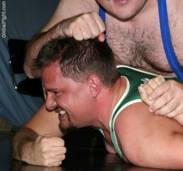 Gay Hair Pulling Wrestling