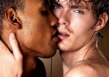 Gay Men Kiss