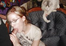 Geek Girl Blowjob