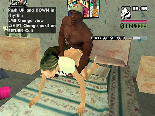 Grand Theft Auto San Andreas Sex