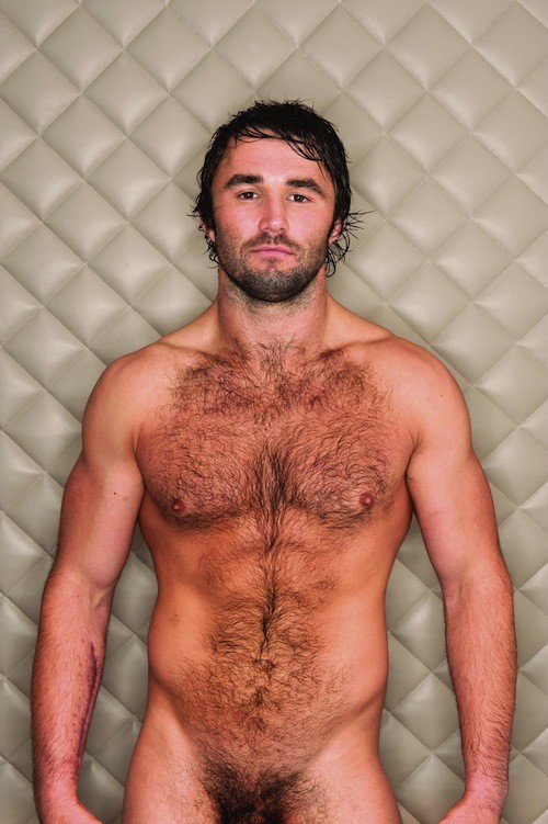 Hairy Naked Rugby Men