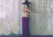 Hat Girl Wall