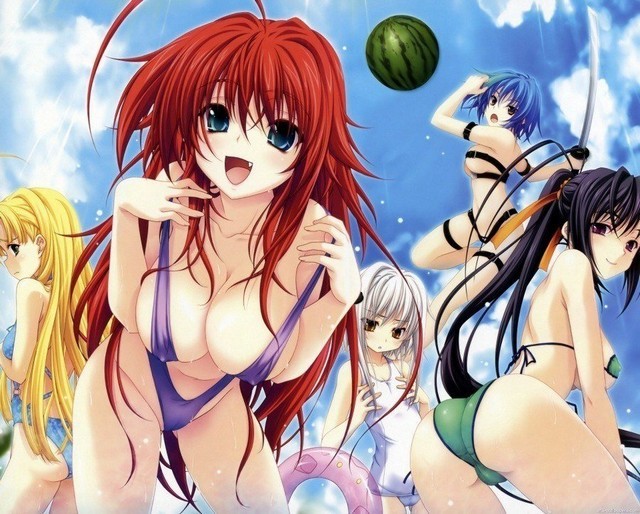 High School Dxd Ecchi Anime Girls