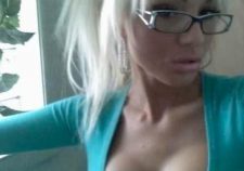 Hot Ass Blonde Girl With Glasses