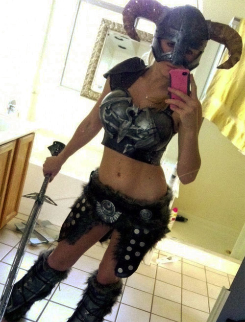 Hot Skyrim Girl Cosplay Sex