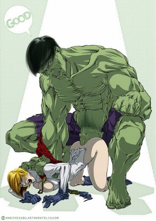 Hulk Fucks Power Girl