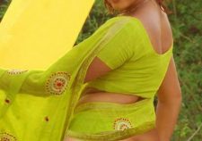 Indian Actress Saree Ass