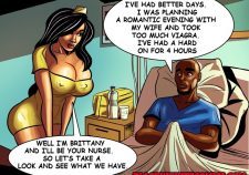 Interracial Comic Nurse Porn