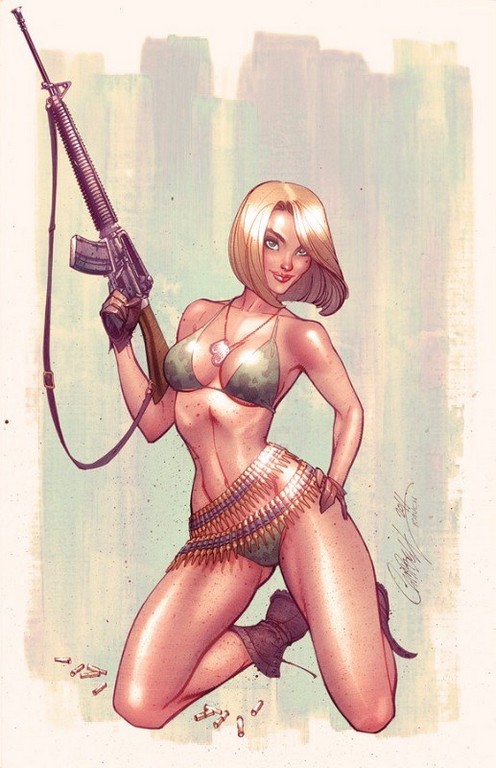 J Scott Campbell Danger Girl Revolver