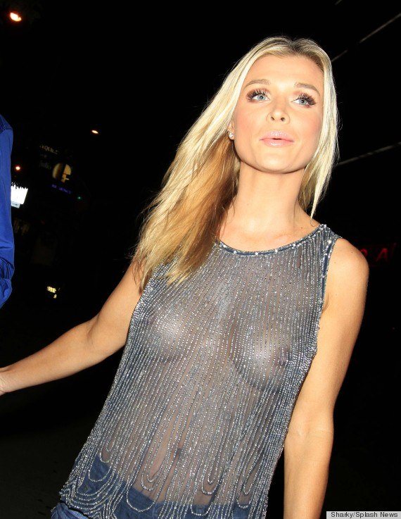 Joanna Krupa See Through Top