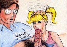 John Persons Interracial Cartoon Blowjob