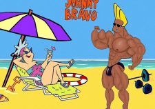 Johnny Bravo Cartoon Character