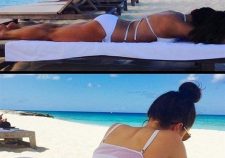 Kate Beckinsale In A Bikini With Her Daughter Lily Mo Sheen