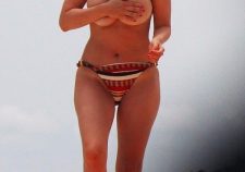 Kelly Brook Topless Mexico
