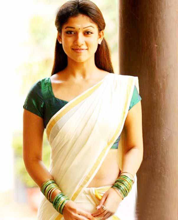 Kerala Saree Nayanthara