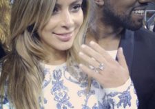 Kim Kardashian Kanye Engagement Ring