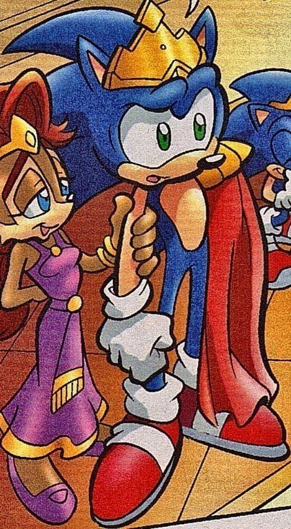 King And Queen Sally Sonic