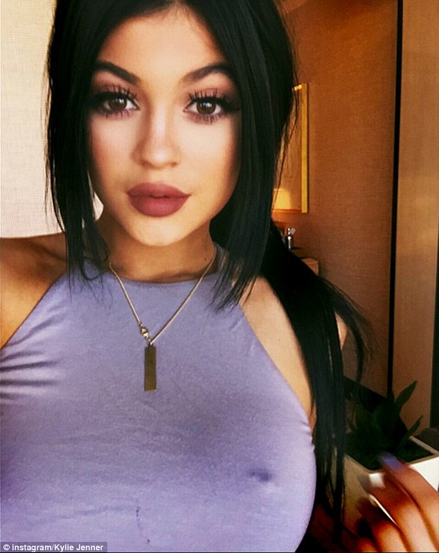 Kylie Jenner Nipple Piercing