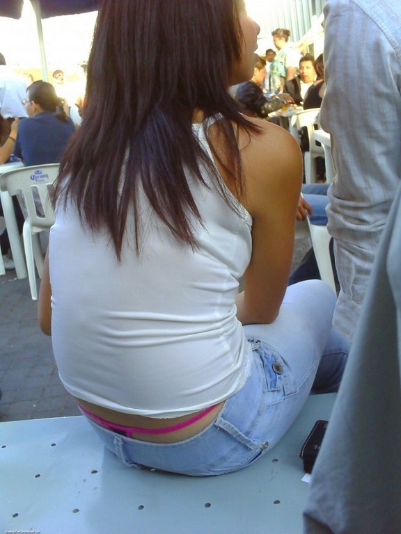 Latina Whale Tail Thong