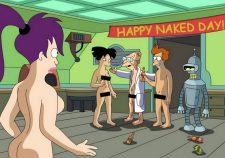 Leela Amy Futurama Naked