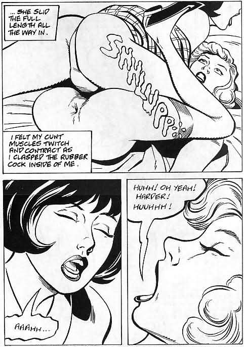 Lesbian Strap On Sizzling Sisters Comics