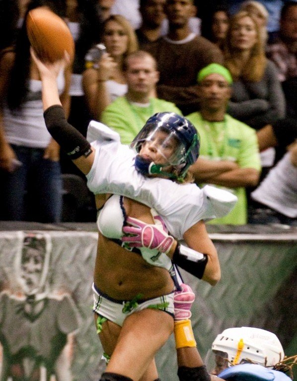 Lingerie Football Wardrobe Malfunction