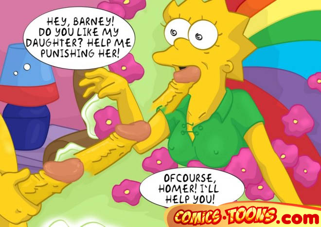 Lisa Simpson Cartoon Porn Comic