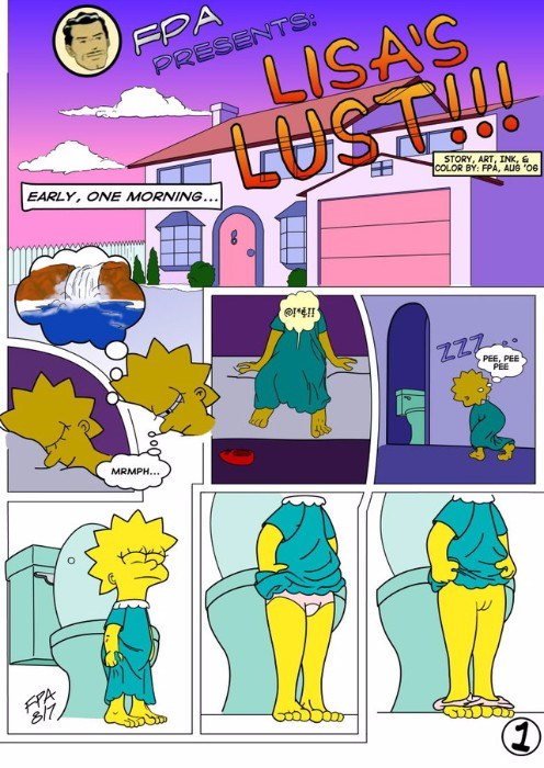 Lisa Simpson Comic