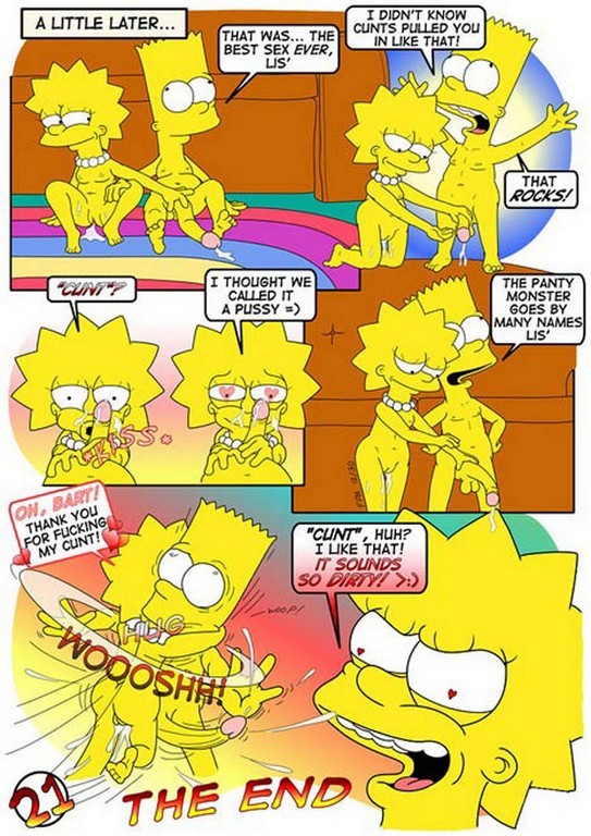 Lisa Simpson Comics Toons