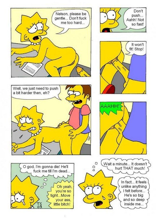 Lisa Simpson Sex Comic