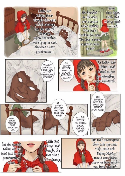 Little Red Riding Hood Adult Comic