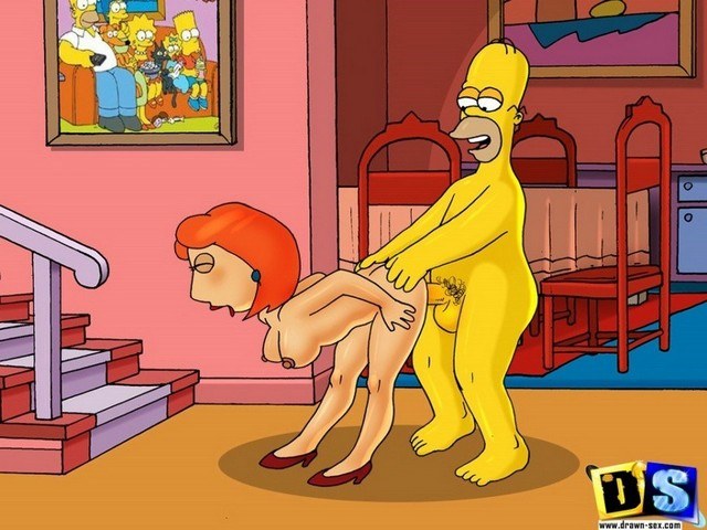 Lois Griffin And Marge Simpson Porn