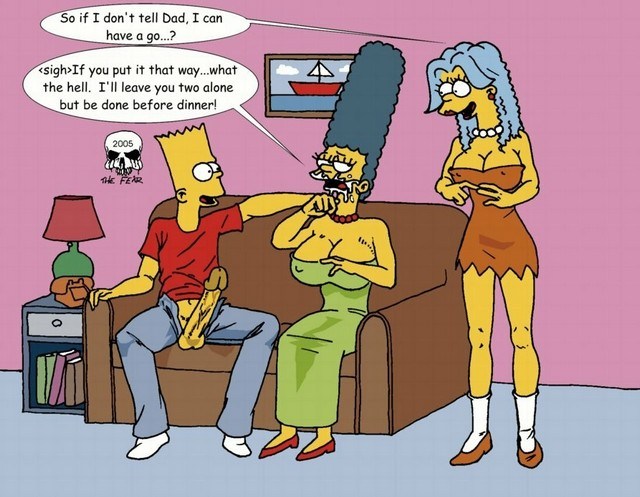 Simpsons porn bart
