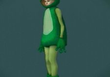 Mario Frog Suit Costume