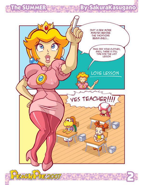 Mario Hentai Peach Pie