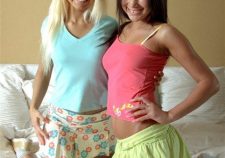 Megan Nicole And Teen Sleep Over