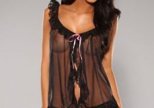 Mila Kunis See Through Lingerie