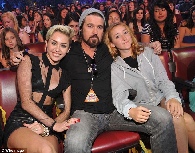 Miley Cyrus And Billy Ray Cyrus